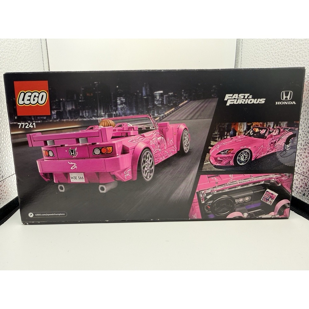 LEGO Speed Champions 2 Fast 2 Furious Honda S2000 Suki Model (77241 ) BRAND NEW - Picture 2 of 4